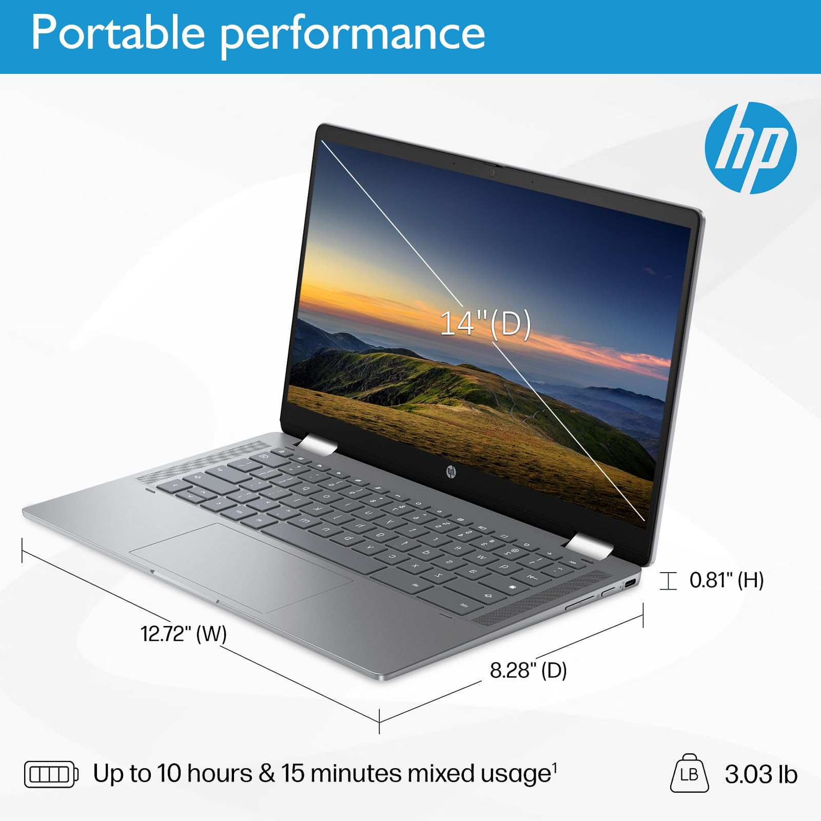 Amazon.com: HP Chromebook Plus x360 Laptop 14